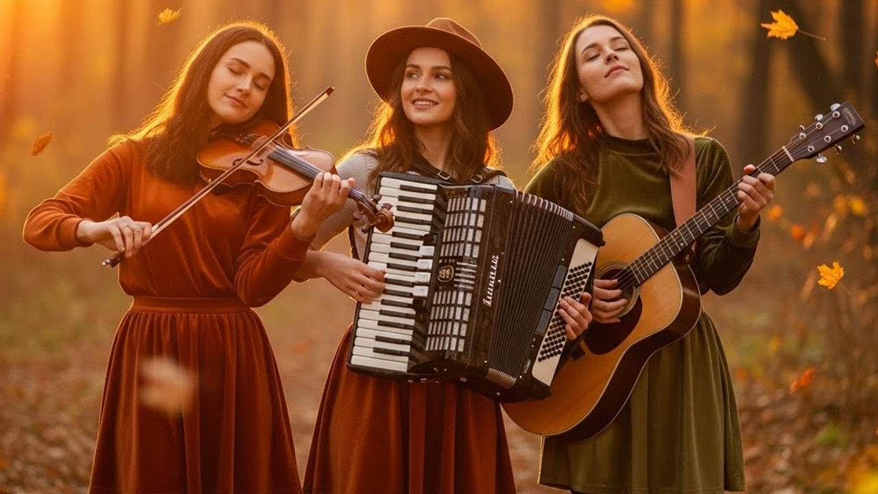 Autumn Flamenco Dreams 🍁 | A Stunning Fusion of Violin, Accordion & Spanish Guitar