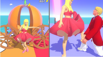 Cinderella Run 3D - New Game !! All Levels Gameplay Android iOS