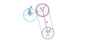 Intermittent Mechanism with Gears and Chains