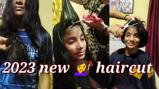 2023 New Hair Cut L Hair Cut Ll Straight Haircut At Home