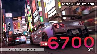 Forza Horizon 6 on RX 6700 XT - Ryzen 5 5600 [1080p 1440p Ray Tracing FSR]
