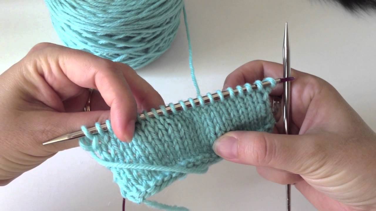 Ponto Meia e Ponto Tricô