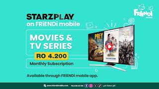 Get STARZPLAY subscription with FRiENDi mobile ! screenshot 4