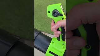 Greenworks 80V Cordless Battery Backpack Blower #greenworkspartner #greenworkstools #greenworks