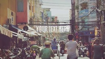 FREE After Effects Template - Elegant Lines Slideshow