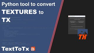 Convert Textures to TX - Houdini + Python tool