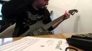 Video thumbnail of "Gamma Ray - Empress ( Guitar main parts)"