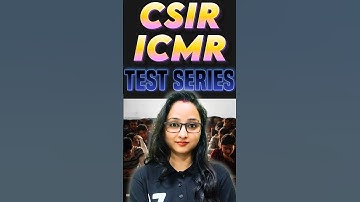 CSIR-ICMR Test Series | By Jyoti mam | #vedemy #testseries #csir #csirtestseries