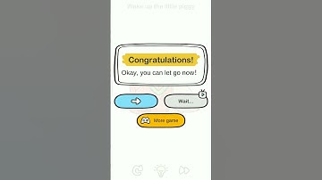 brain out 🧠 level 50 wake up the little piggy