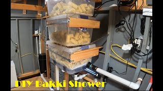 Koi Pond Build. DIY Bakki Shower Filter.