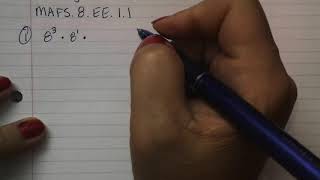 Into Math Module 12 Lesson 1 Part 1: Properties of Exponents-Product and Quotient Rule