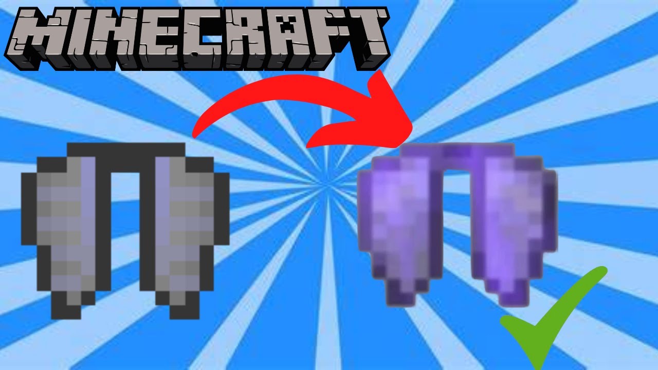 hoe enchant je een elytra in minecraft YouTube