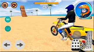 Motocross Beach Race Jumping 3D #Dirt Motor Cycle Racer Game #Bike Game for Android screenshot 5