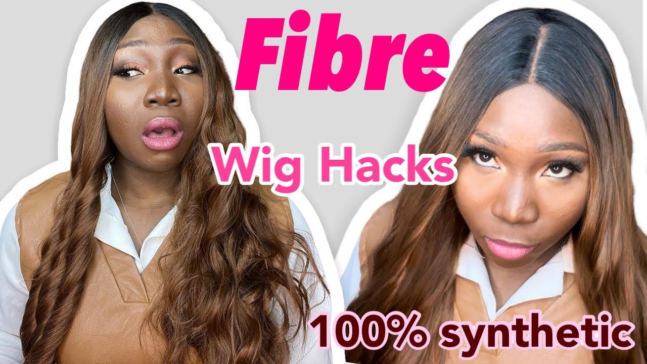 SIX SYNTHETIC WIG HACKS THAT MAKES ALL THE DIFFERENCE || HOW TO CURL A SYNTHETIC  WIG WITHOUT HEAT || - YouTube