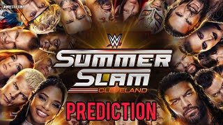 WWE SUMMER SLAM 2024 - MATCH CARD [ EARLY PREDICTION ]