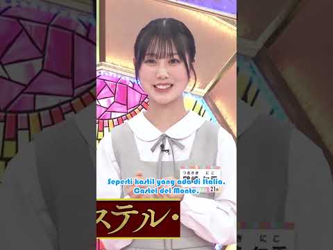 Hinatazaka46 Tsurusaki Niko Say Morimoto Kun Is Castel Del Monte Hinatazaka46 Shorts