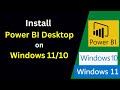How to Install latest version of PowerBI Desktop(2.149) on Windows 11/10