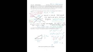 Math 100 Practice Quiz 4