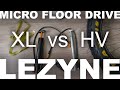 Lezyne Micro Floor Drive XL и  Micro Floor Drive HV - сравнение, обзор, испытание