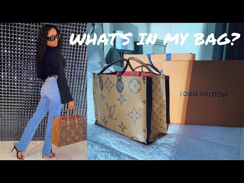 WHAT'S IN MY BAG : & A Review of the Louis Vuitton Onthego GM