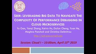 Famous Seer: Leveraging Big Data to Navigate the Complexity of Performance Debugging in  Microservices Profile