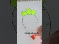 Easy kids drawing 🥕✍️ #trending #viralvideo #shorts #newsong