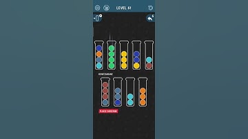 Colour tube sort level 51 / #shorts