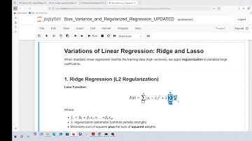 Bias, Variance and Regularization