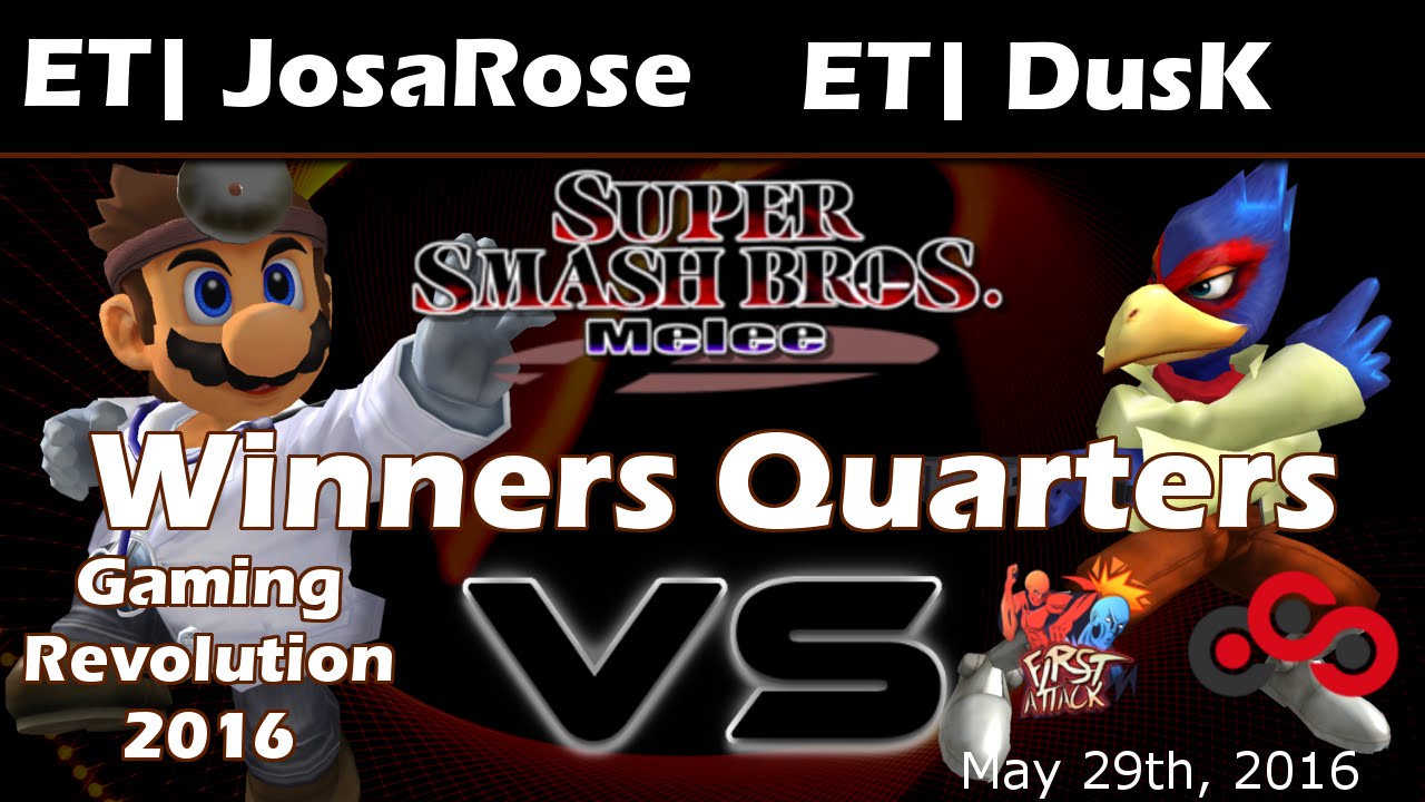 [GR16] Melee W.Q. - ET| JosaRose (Doc) VS ET| Dusk (Falco)