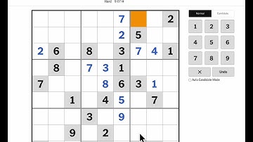 New York Times Sudoku Hard Solution for October 7, 2025: Solving without Markings