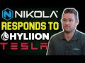 Nikola Responds to Hyliion (SHLL) Stock Trevor Milton Compares NKLA vs Tesla HYLN. BEV vs FCEV 2020