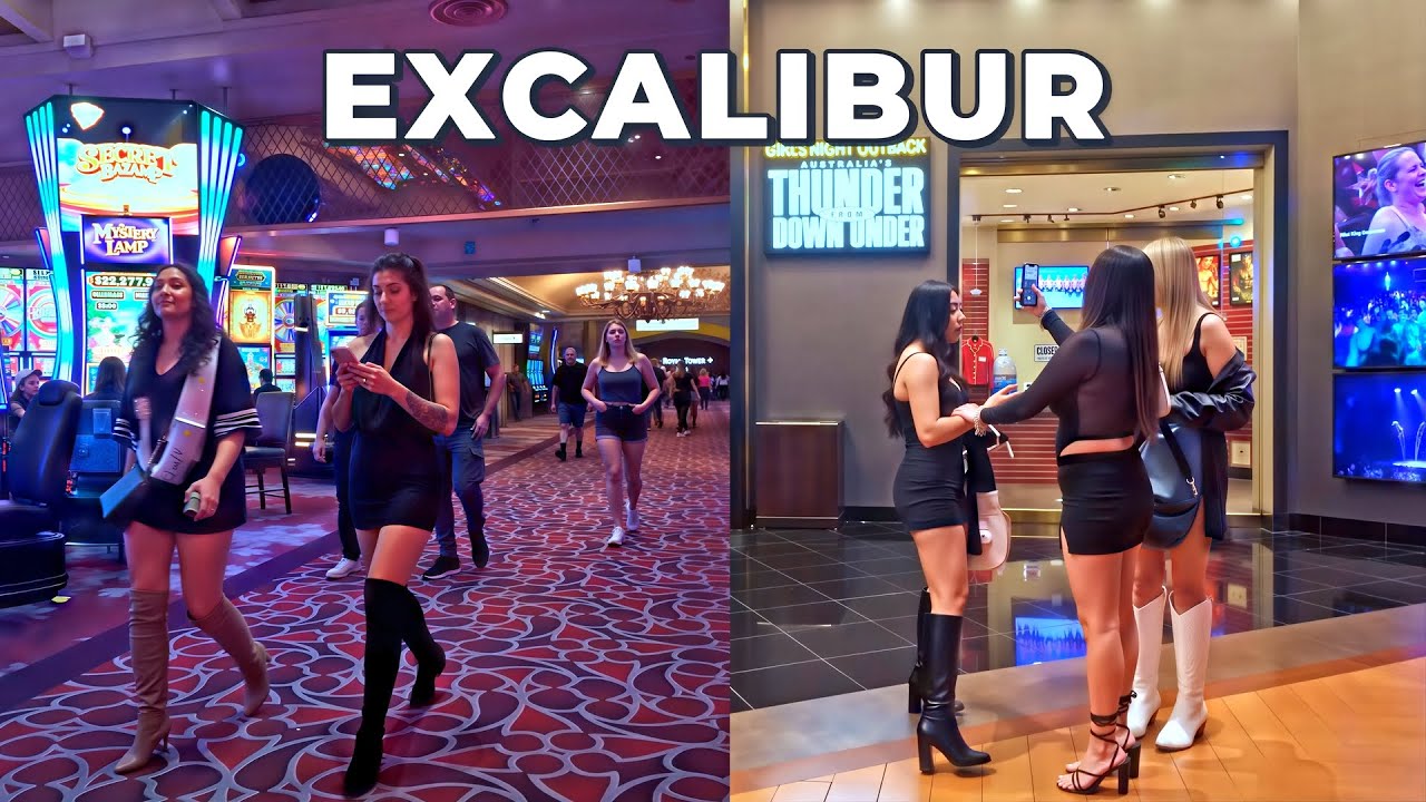 Excalibur Las Vegas Walk - February 2026 - Las Vegas Strip