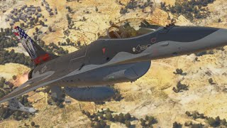 F-16A ADF 9 kills (Orbital Strikes)