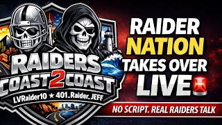 RAIDER NATION TAKES OVER LIVE 🚨