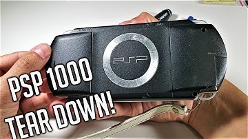PSP 1000 Complete Disassembly 2020 - EASY Tutorial Step By Step - PlayStation Portable 1000 (Phat)