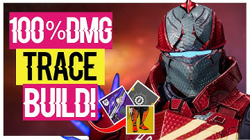 Retraced Burning Steps (ULTIMATE SOLAR LEGENDARY TRACE + 100% DMG!) Titan PvE Build - Destiny 2