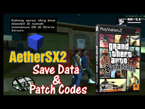 GTA San Andreas Cheat Codes AetherSx2  AetherSx2 Cheat Codes Gta San  Andreas & Gameplay 