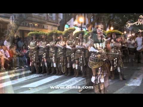 Desfile de Gala Moros y Cristianos Dénia 2013: Filà Piratas Berberiscas