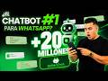Este AGENTE de IA ya conversó con +20 MILLONES de personas📲| ¿El mejor chatbot para WhatsApp 2026? 🚀