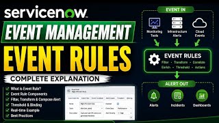 ServiceNow Event Management Event Rules Explained with Real-Time Examples