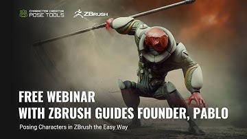 [Free Webinar] Posing Characters in ZBrush the Easy Way