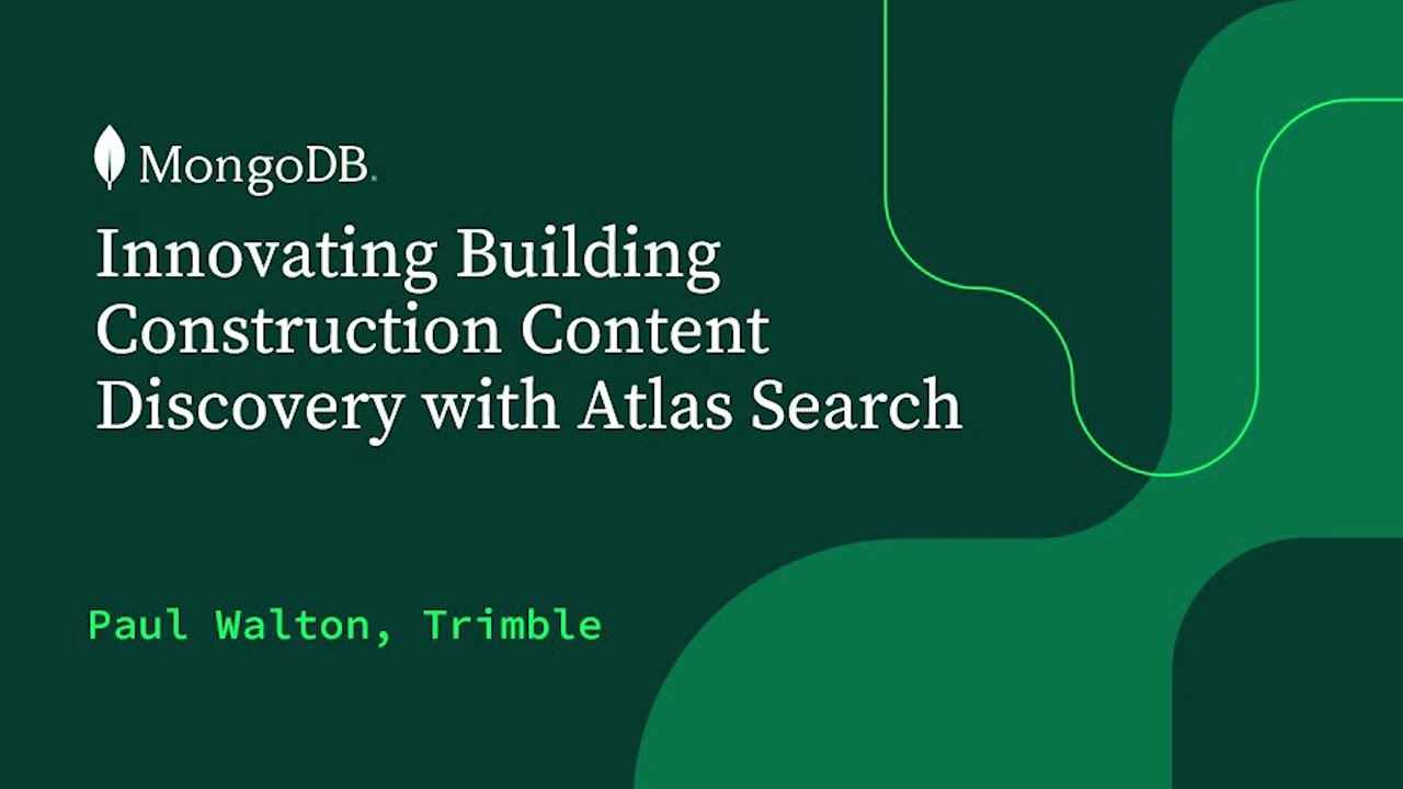 Innovating Building Construction Content Discovery with Atlas Search