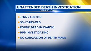 Waikiki unattended death investigation underway, no cause determined yet