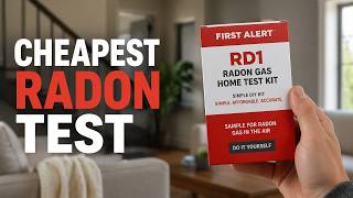 Cheapest First Alert RD1 Radon Gas Home Test Kit