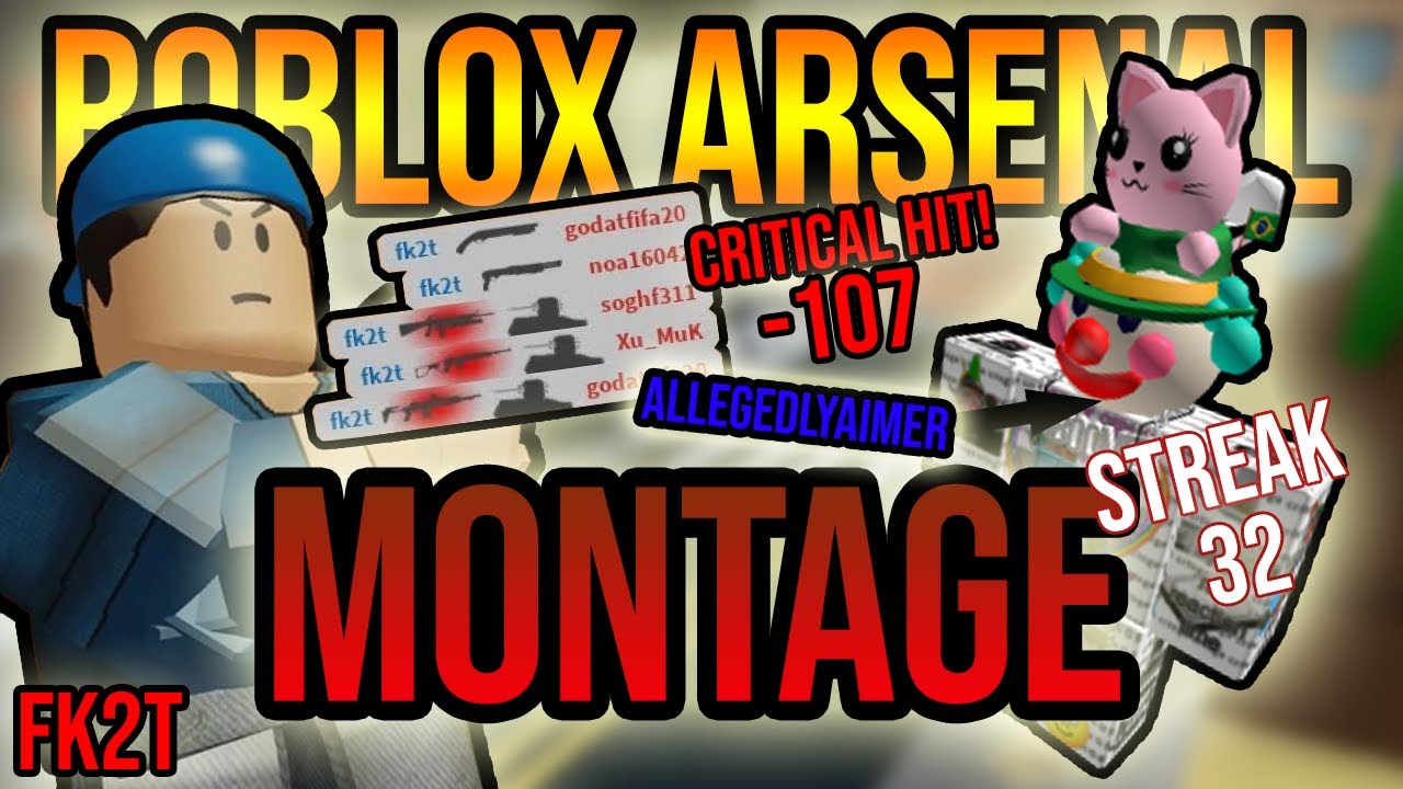 Roblox Arsenal Montage Youtube