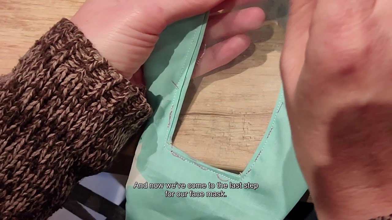 Transparent Mask Video TUTORIAL - How to make a transparent face mask - YouTube