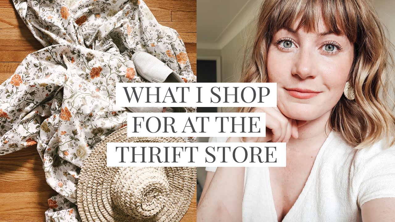 Favorite Things to Shop for at the Thrift Store - YouTube