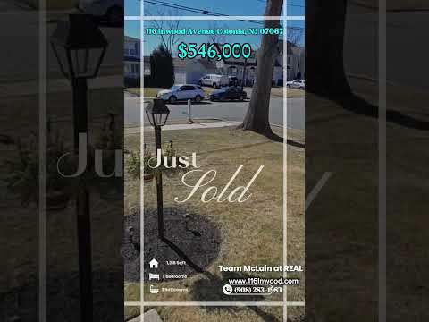 116 Inwood Avenue, Colonia, NJ home video tour