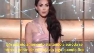 Megan Fox apresentando The Tourist.
