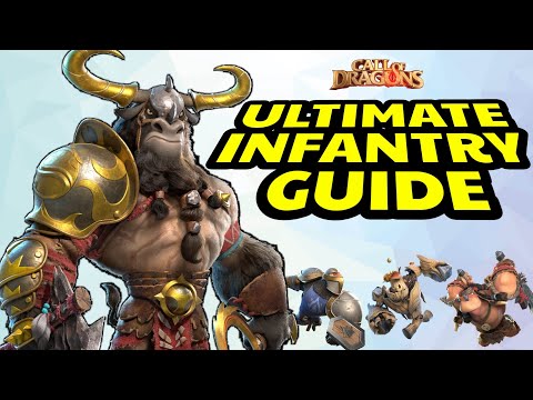Call Of Dragons - Ultimate Infantry Guide | Late Game Tips And Tricks